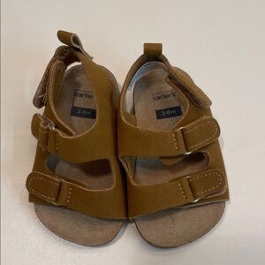 Carter's Brown Baby Sandals